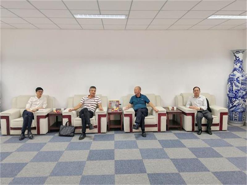 清华研究院陆院长一行 来新利平台客服共商产业规划