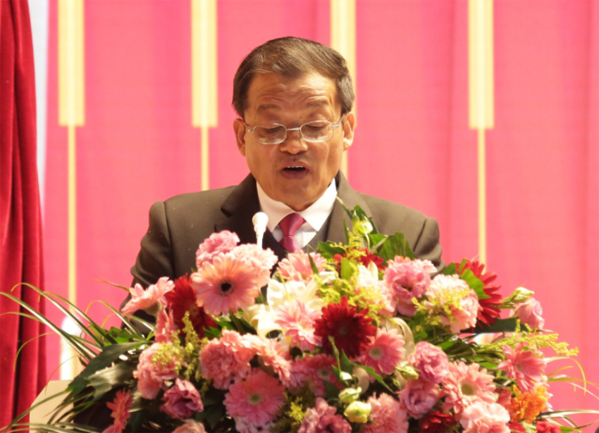 新利平台客服第一届党委班子选举大会---张爱民同志作党委工作报告
